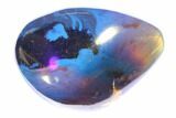 Tumbled Indonesian Blue Amber (1" Size) - Fluorescent - Photo 5
